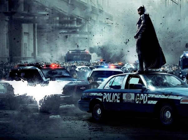 Promotional image for Dark Knight Rises