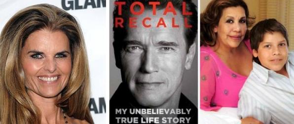 Maria Shriver, Schwarznegger's book cover, Mildred Baena and son