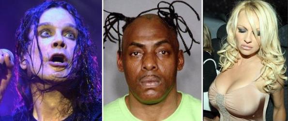 Ozzy, Coolio, Pam Anderson