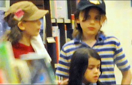 MJ's three children