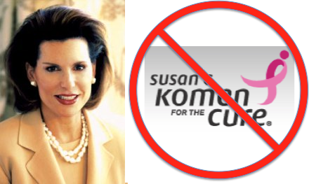 Nancy Brinker, founder of Susan G. Komen for the Cure