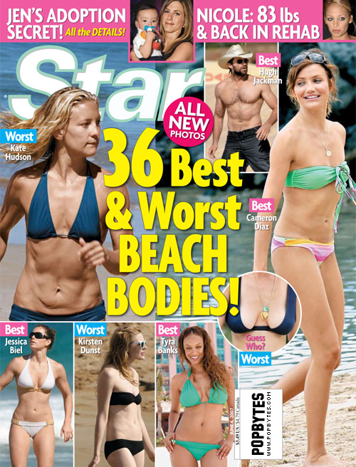 Star's 'Best & Worst' Beach Bods Issue