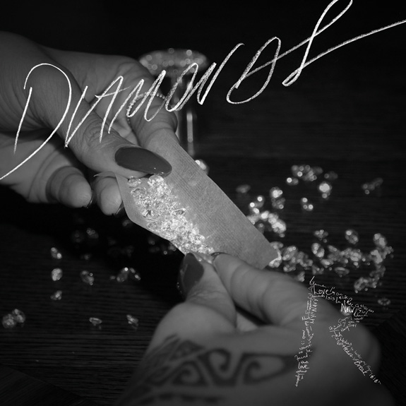 Rihanna rolls a joint of diamonds' 