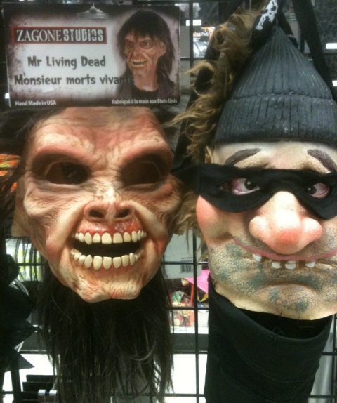 Masks on sale at Party City