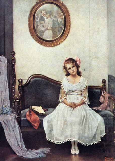 Norman Rockwell's 'The Wallflower' 
