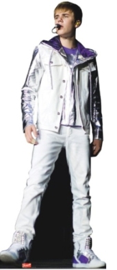 Justin Bieber cutout